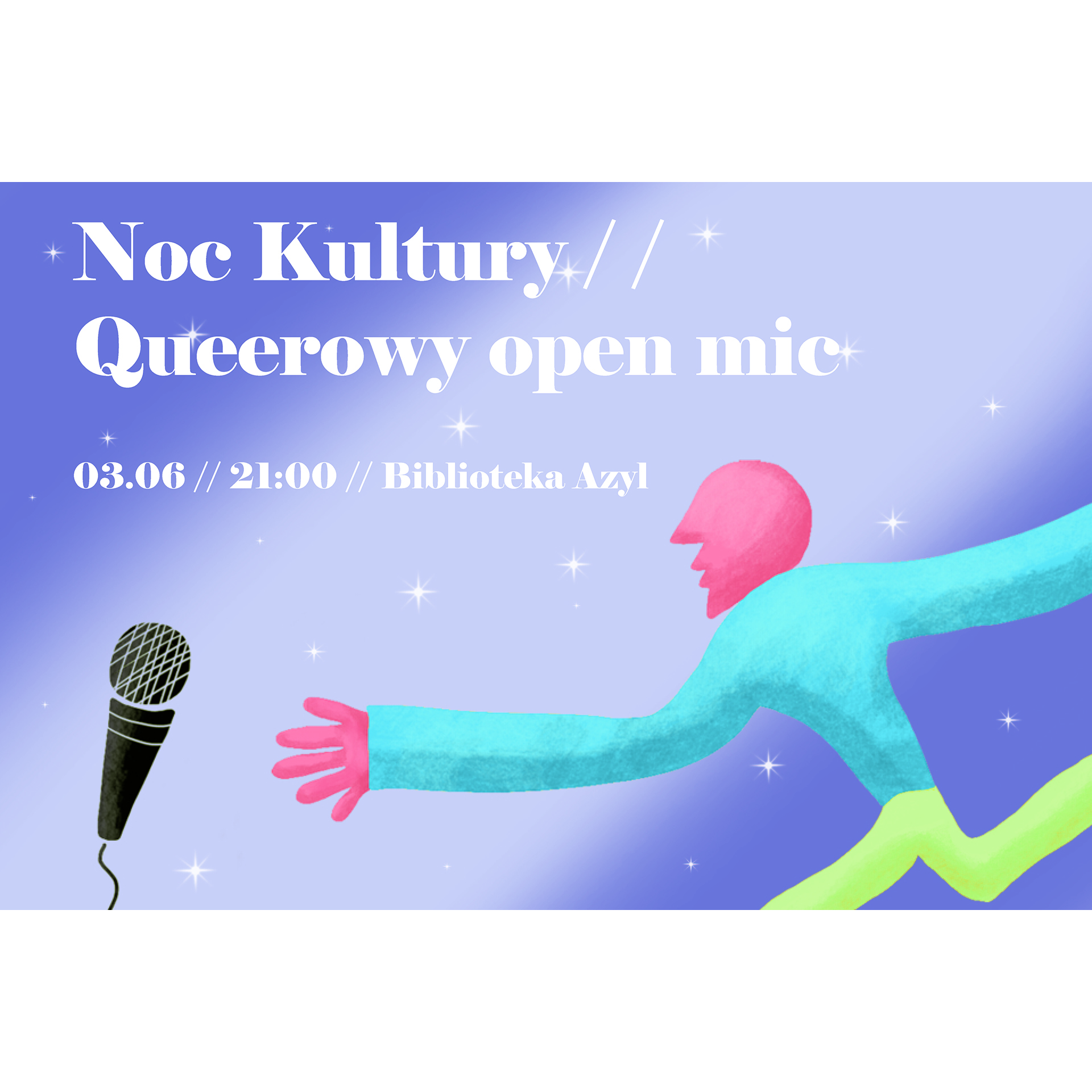 Noc Kultury – Queerowy Open Mic